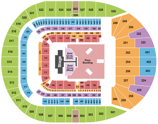 Tottenham Hotspur New Stadium Big Ass Stadium Seating Chart